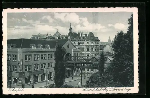AK Elberfeld, Schwebebahnhof Döppersberg