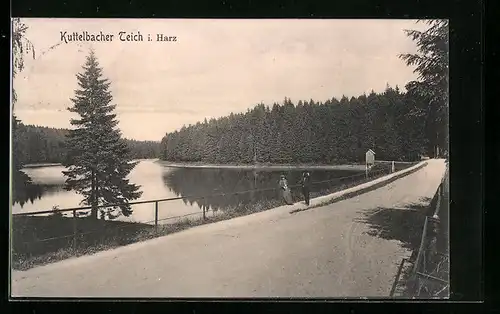 AK Hahnenklee, Kuttelbacher Teich i. Harz