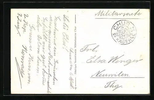 AK Chur, Kaserne mit Montalin