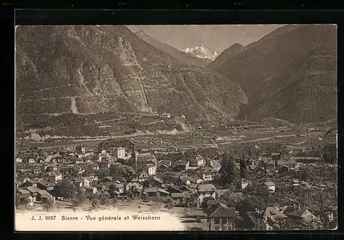 AK Sierre, Vue generale et Weisshorn