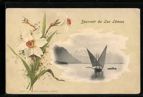 AK Lac Léman, Romantischer Segeltörn auf dem See