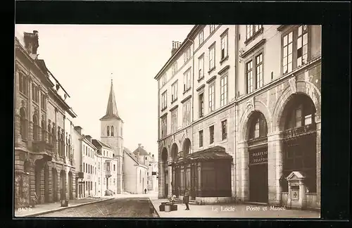 AK Le Locle, Poste et Museé