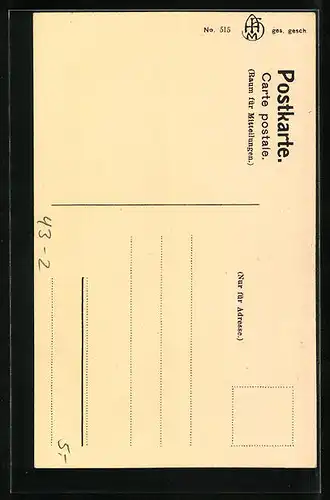 AK Auszeichnung eines Schwimmers, Bademode