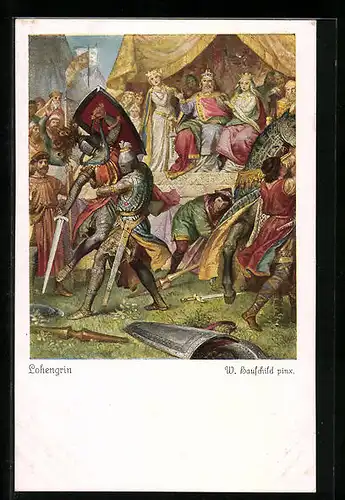 AK Lohengrin, Schaukampf, Szenenbild