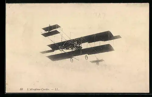 AK L`Aeroplane Curtiss, Flugzeug