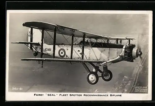 AK Flugzeug, Fairey Seal fleet spotter reconnaissance biplan