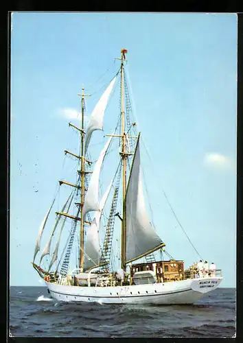 AK Segelschulschiff der NVA Wilhelm Pieck, Greifswald