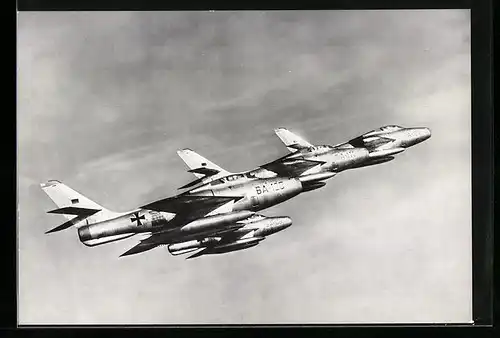 AK Flugzeuge der Luftwaffe Republic F 84 F Thunderstreak, Bundeswehr