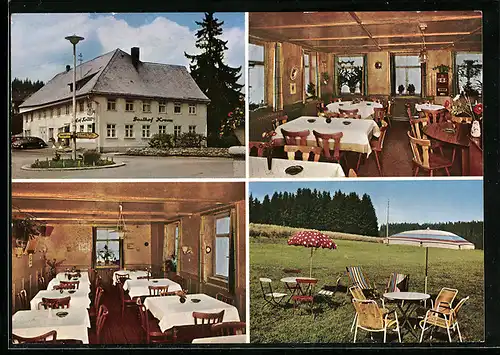 AK Eisenbach /bad. Schwarzwald, Gasthaus und Pension zum Kreuz, Bes.: Fam. Dilger-Senn