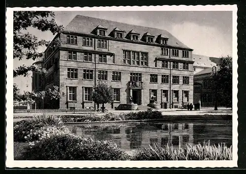 AK Freiburg /Br., Partie an der Alten Universität