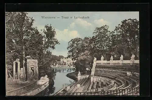 AK Warszawa, Teatr w Lazienkach