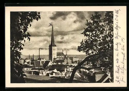 AK Tallinn, Ansicht mit der St. Olav Kirche