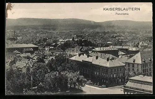 AK Kaiserslautern, Panorama aus der Vogelschau