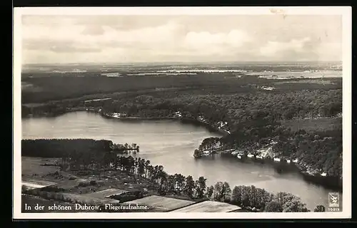 AK Dubrow, In der schönen Dubrow, Fliegeraufnahme