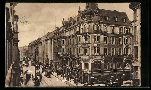 AK Berlin, Blick in die Leipzigerstrasse