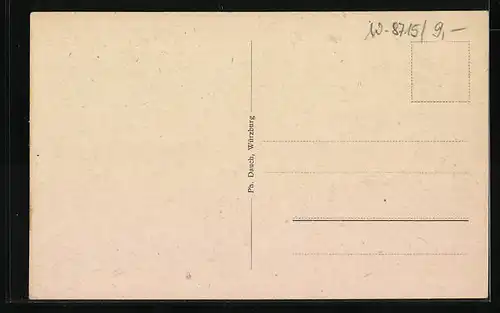 AK Iphofen, Partie am Graben