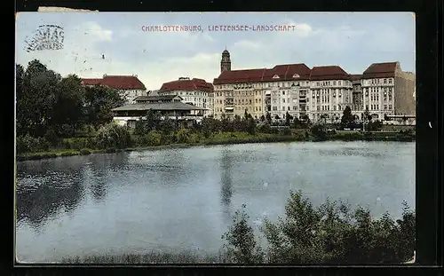 AK Berlin-Charlottenburg, Lietzensee-Landschaft