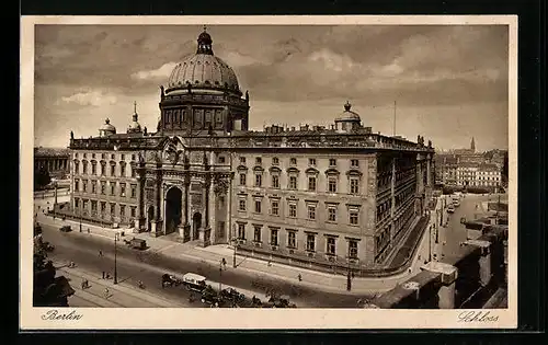 AK Berlin, Blick auf Schloss