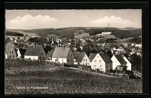 AK Selbitz /Frankenw., Ortsansicht mit Mutterhaus der Christusbruderschaft