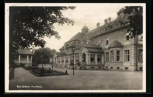 AK Bad Steben, Kurhaus mit Pavillon