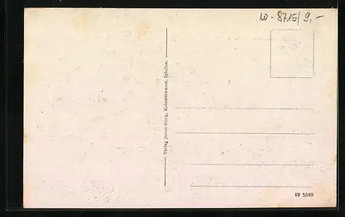 AK Iphofen, Mainbernheimertor, Ortspartie