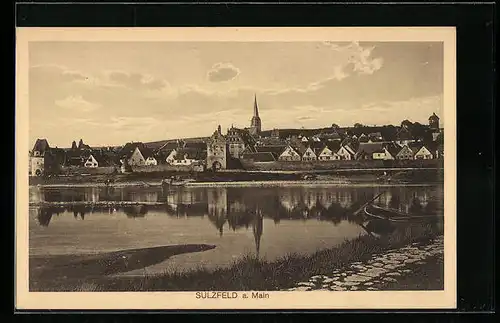 AK Sulzfeld /Main, Panorama des Ortes