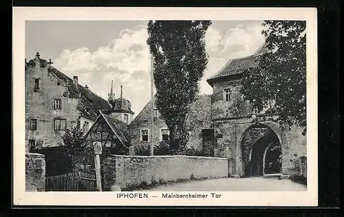 AK Iphofen, Das Mainberheimer Tor
