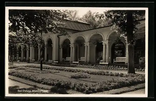 AK Bad Steben, Anlagen an der Wandelhalle