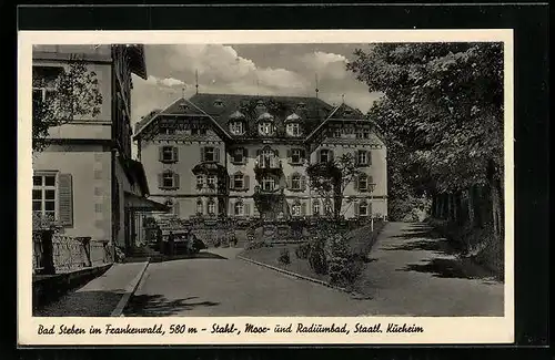 AK Bad Steben /Frankenw., Das staatliche Kurheim