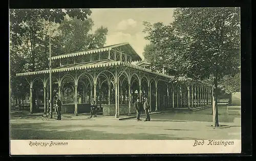 AK Bad Kissingen, Rakoczy-Brunnen