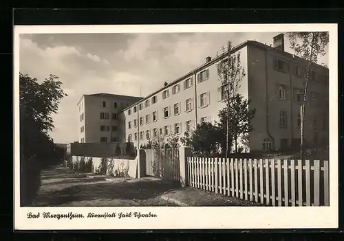 AK Bad Mergentheim, Kuranstalt Haus Schwaben