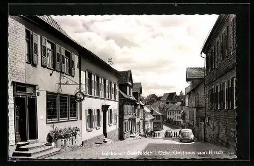 AK Beerfelden i. Odw., Gasthaus zum Hirsch