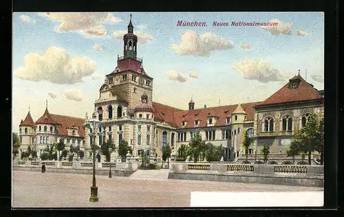 AK München, Neues Nationalmuseum