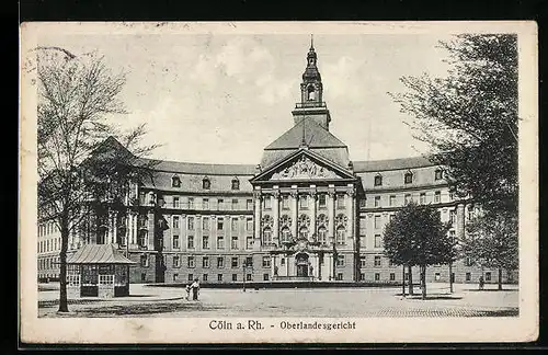 AK Köln-Neustadt, Blick auf Oberlandesgericht