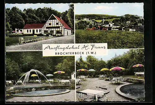 AK Brochterbeck /Thür. Wald, Ausflugslokal von H. Franz