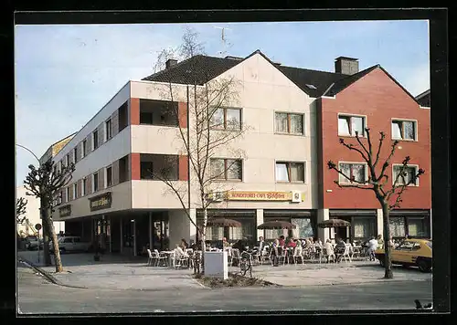 AK Bad Lippspringe, Appartementhaus Konditorei-Cafe Böhmer, Arminiusstrasse 25