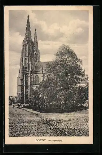 AK Soest, Ansicht der Wiesenkirche
