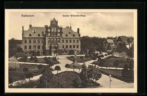 AK Rathenow, Kaiser Wilhelm-Platz