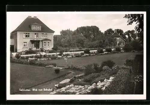 AK Salzkotten, Blick vom Bahnhof