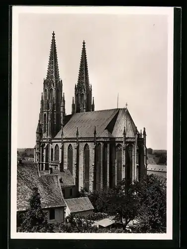 Foto-AK Deutscher Kunstverlag, Nr. 26: Soest, Kirche S. Maria zur Wiese aus der Vogelschau