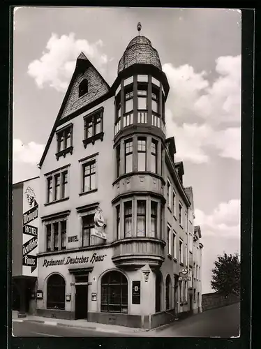 AK Boppard /Rh., Weingut Hotel Deutsches Haus