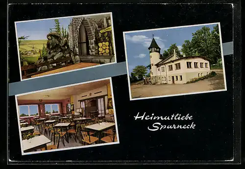 AK Sparneck /Fichtelgeb., Gasthaus Heimatliebe G. Lederer