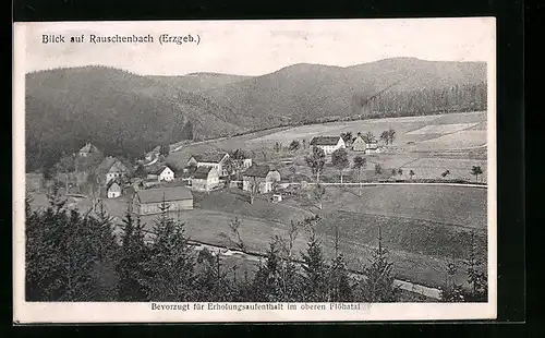 AK Kämmerswalde-Rauschenbach /Erzgeb., Teilansicht