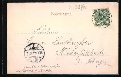 AK Gotha, Theater-Schauspieler Georg Carl, Jugendlicher Held und Bonvivant