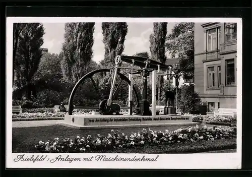 AK Bielefeld, Anlagen mit Maschinendenkmal