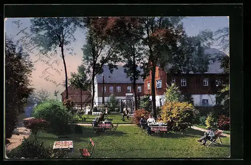 AK Schwarzenberg /Sächs. Erzgeb., Gaststätte Jägerhaus