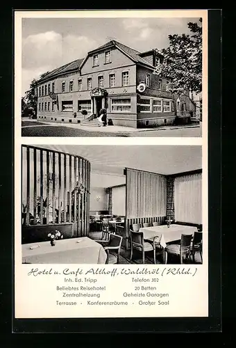 AK Waldbröl, Hotel und Cafe Althoff