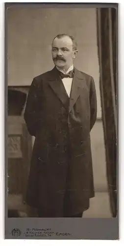 Fotografie H. Mohaupt, Emden, Portrait Herr Hayo Fr. Eilers, 1907