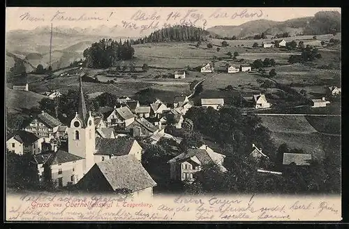 AK Oberhelfenswil i. Toggenburg, Teilansicht