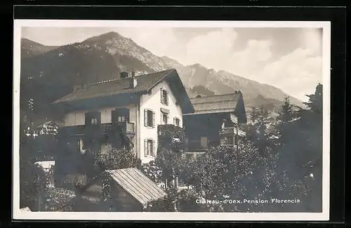 AK Château-d`Oex, Pension Florencia